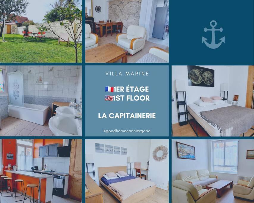 Villa Marine*La Capitainerie Coudekerque-Branche Exterior foto