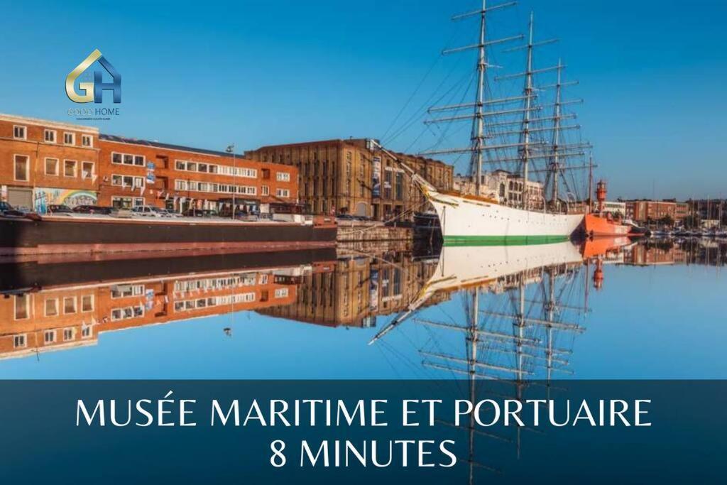 Villa Marine*La Capitainerie Coudekerque-Branche Exterior foto